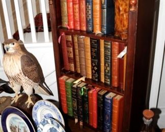 Leather bound library of 200 books