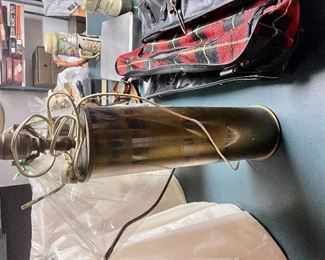 Set WW2 Mortar Shell Table Lamps