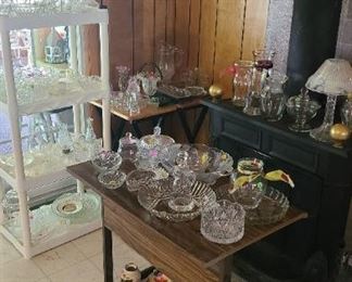 Tons of  glassware priced to sell!