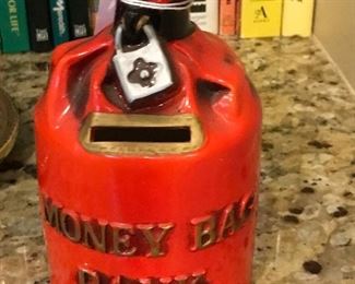 Moneybag coin bank