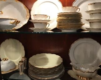 Antique hand painted Austrian china.