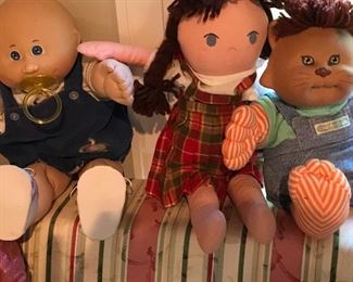 Vintage cabbage patch dolls