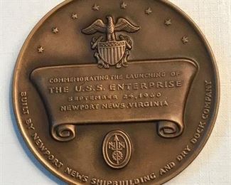U. S. S. Enterprise launch commemorative