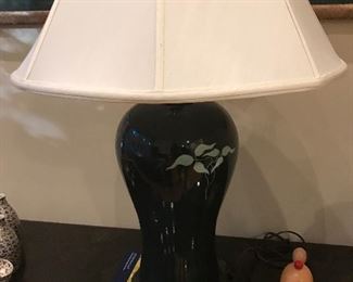 Large oriental lamp