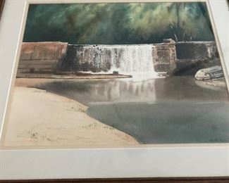 Kent Rose watercolor