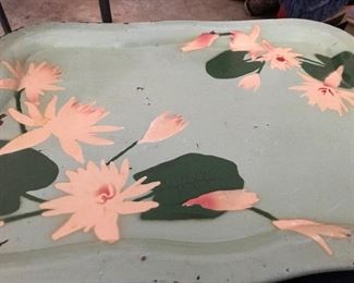 Painted tray