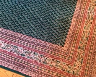 Large vintage oriental rug