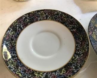 Tiffany/Royal Worcester saucer