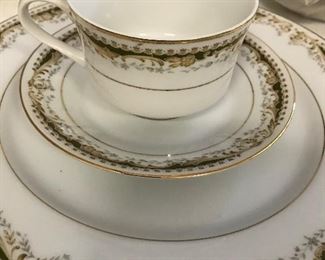 Princess pattern Japanese china