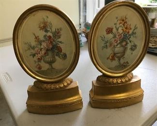 Interesting pair of elaborate bookends…yes, bookends.