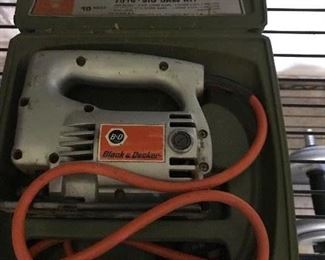 Black and Decker jig saw
