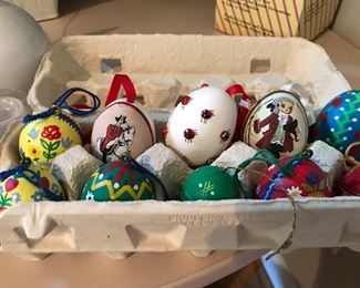 Painted Austrian Easter eggs
