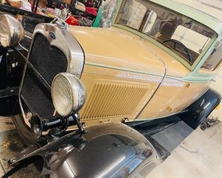 1930 Ford Model A. Best offer with reserve. Will be onsite but is not a part of the traditional estate sale. Please contact us with any questions. 