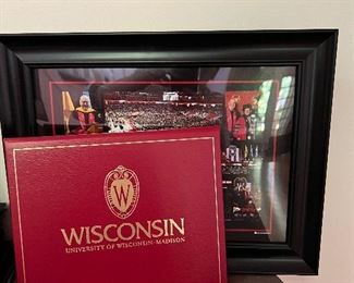 University of Wisconsin honorary degree and photo