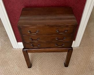 Small silver or jewelry chest