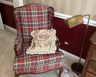 Plaid chair