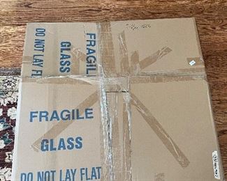 Pre packaged beveled glass