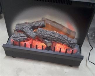 Electric heater, simulated fireplace!