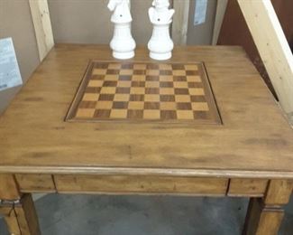 Pine game table,  new