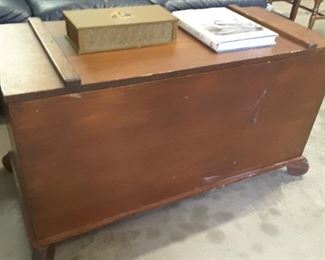 Vintage blanket chest