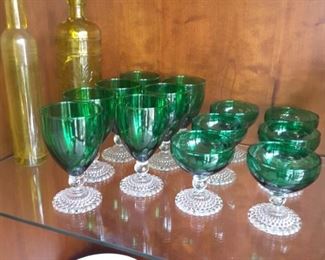 Vintage Tetley tea glasses