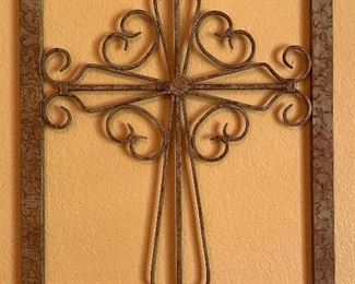 Metal Wall Cross