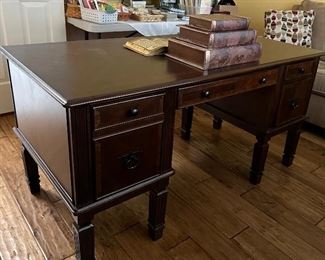 Office Suite: Desk, Credenza, Bookcase, Lateral Files pr