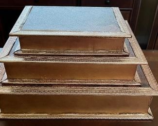 Set/3 Decorative Books