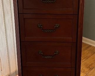 Jewelry Box w 5 Drawers, 2 Doors and Top Storage