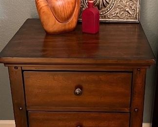Bedroom Suite: King Bedframe, Dresser w Mirror, Highboy, 2 Nightstands