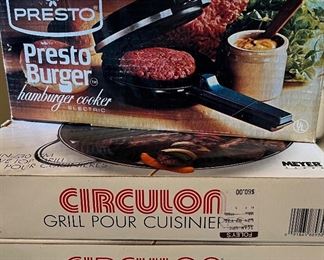Circulon Grill Pour, Presto Burger