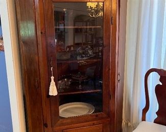 Primitive Antique Corner Cabinet