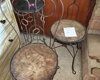 Antique Ice Cream Parlor Chairs