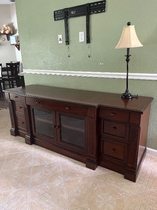 Nice Television entertainment Center 29 t x 78 l x 24 d 