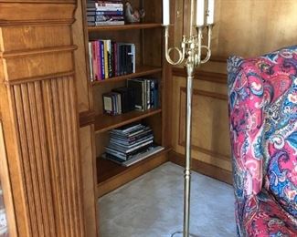 BRASS FLOOR LAMP