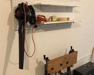 BLOWER AND WORKMATE