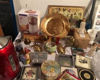 COASTERS AND KITCHEN ITEMS