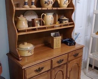 Lovely maple hutch
