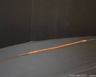 An Assegai African Spear or Javelin