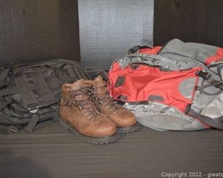 Cabela Womens Work Boots REI Backpack Black Tactical Hiking Backpack