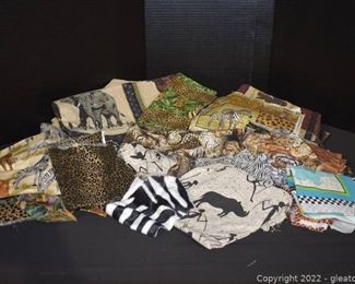 Scrapes and Larger Pieces of African Print Material