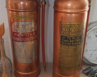 Copper fire extinguishers