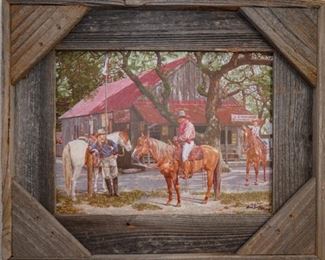 Signed and numbered art by Mark Parsyn