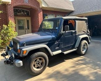 2000 Jeep Wrangler SOLD!