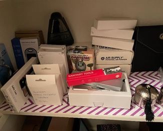 Personal air supply, solar chargers, selfie cases