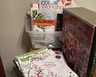 Adult coloring books