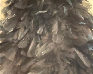 Fabulous black feather boa