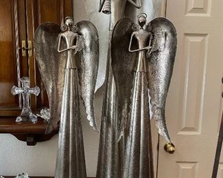 Beautiful metal angels