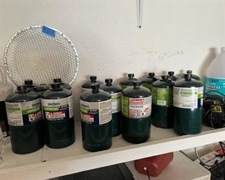 Lot's of Propane for camping this fall