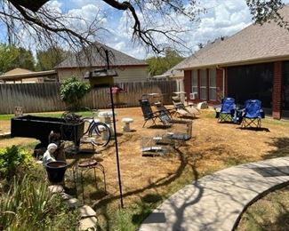 The other side of the back yard